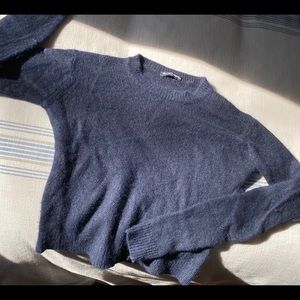 Navy blue brandy melville sweater